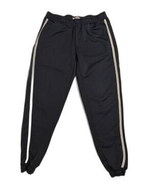 Women Billabong Track Pants Black White Size M
